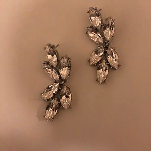 Badgley mischka statement earrings